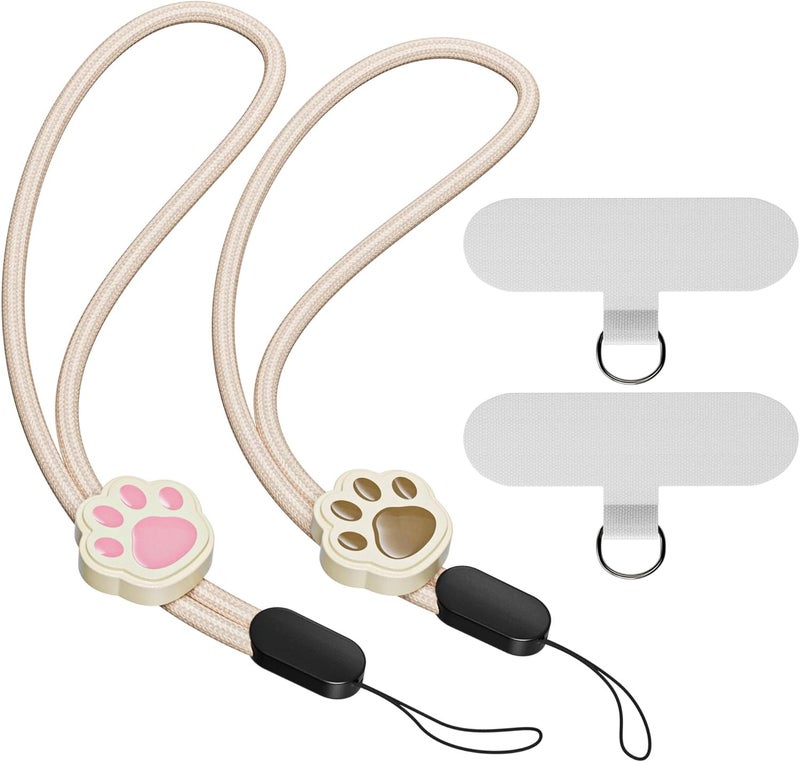 SURDOCA Adjustable Phone Lanyard, Camera Wrist Strap, Nylon Wrist Lanyard, Phone Wristlet, Anti Theft Phone Strap, Lanyard for Earphone, USB Flash Drive, ID Name Tag Badge - Image 1